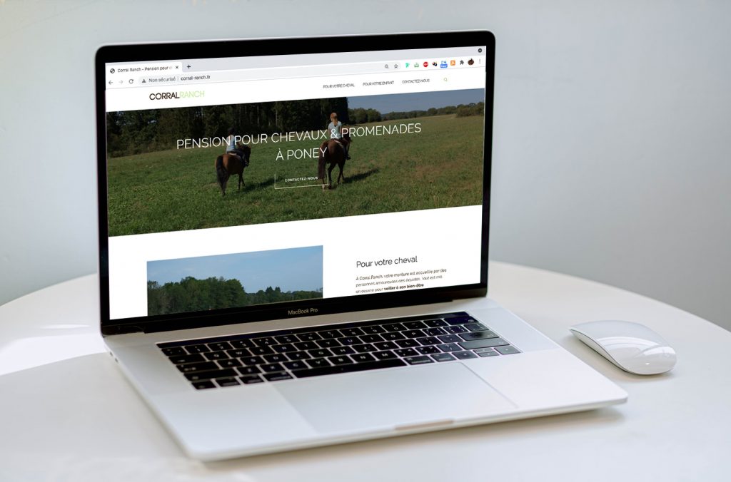 site internet www.corral-ranch.fr